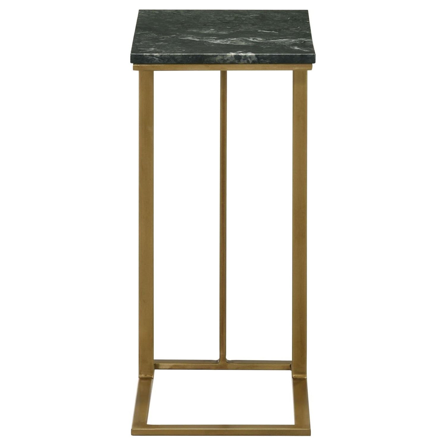 Vicente Gray Accent Table with Marble Top - 936035 - Bien Home Furniture & Electronics