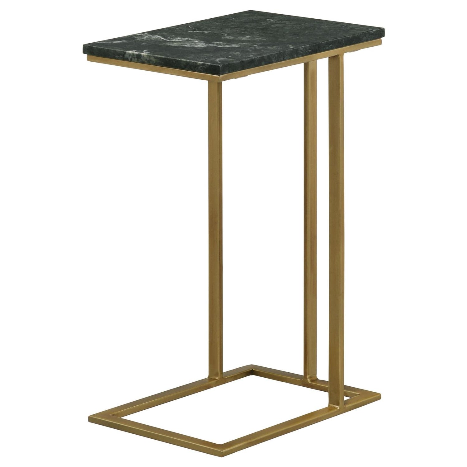 Vicente Gray Accent Table with Marble Top - 936035 - Bien Home Furniture & Electronics