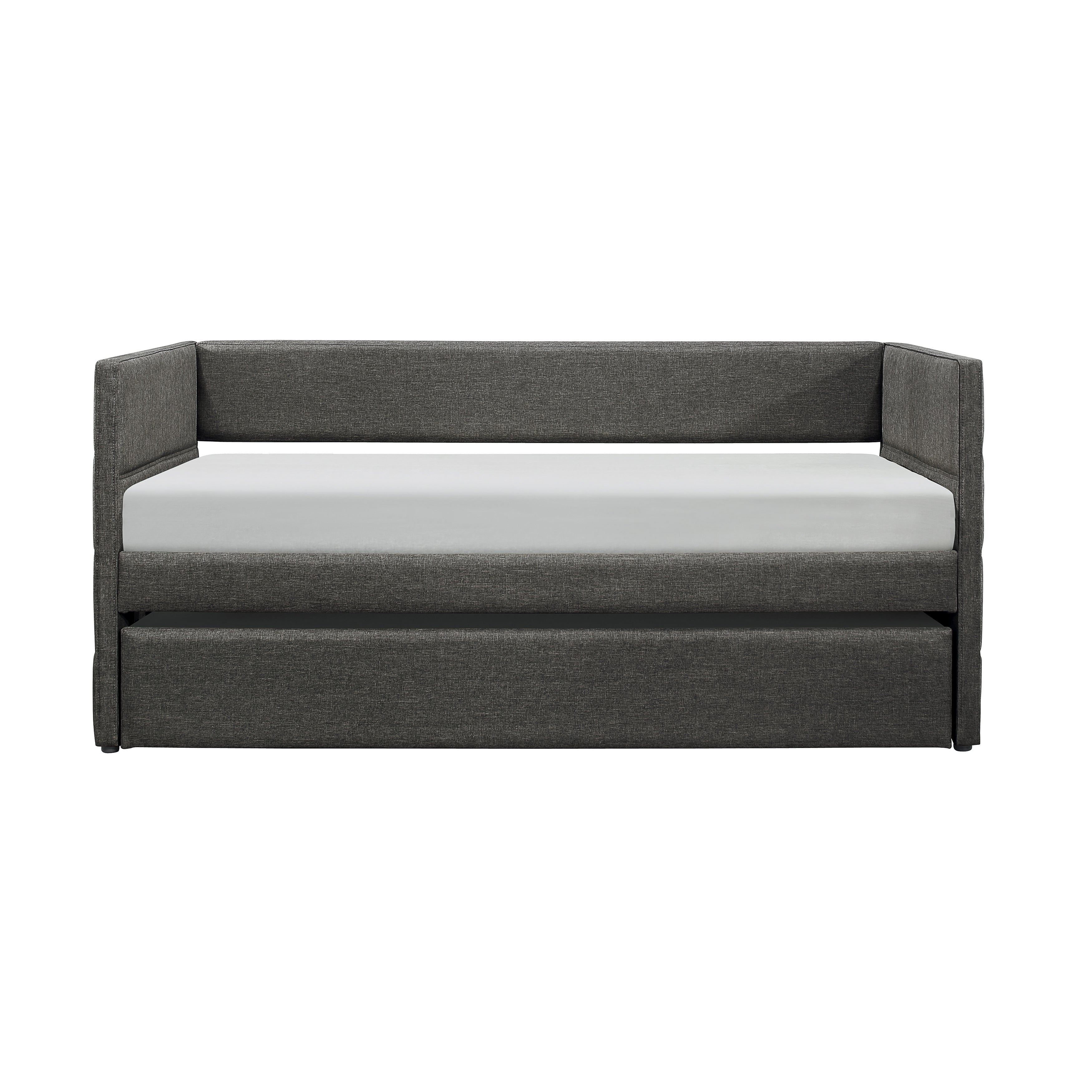 Vining Dark Gray Daybed with Trundle - SET | 4975-A | 4975-B - Bien Home Furniture & Electronics