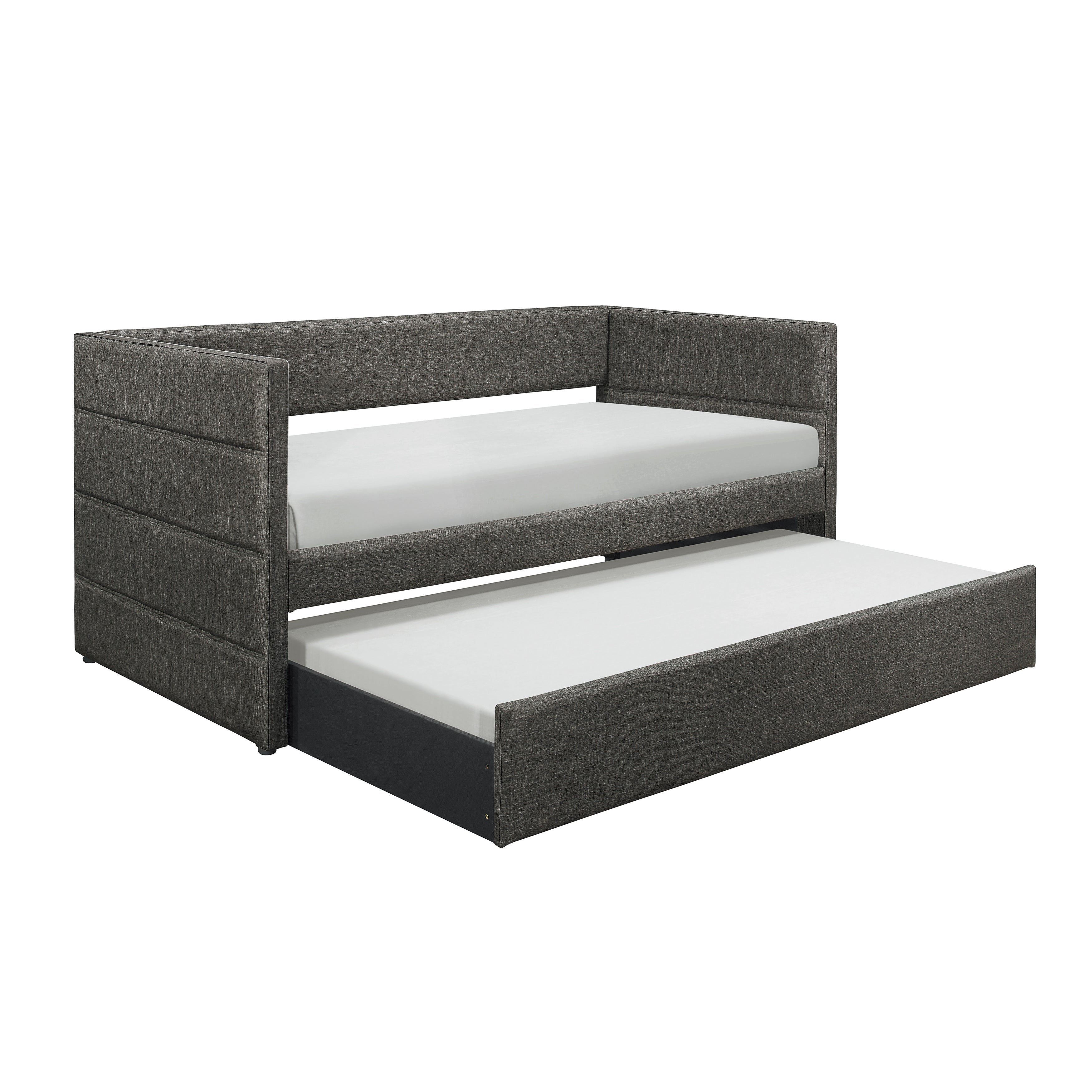 Vining Dark Gray Daybed with Trundle - SET | 4975-A | 4975-B - Bien Home Furniture & Electronics