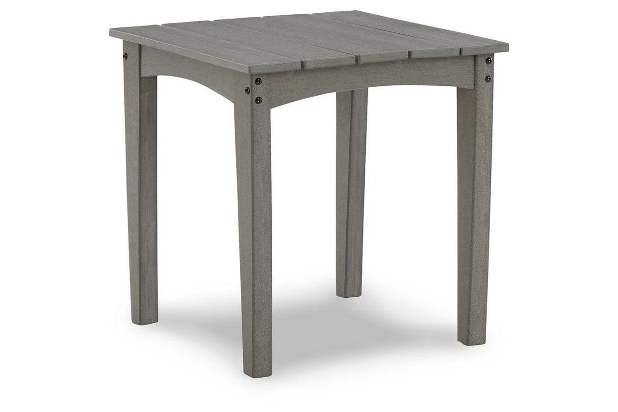 Visola Gray Outdoor End Table - P802-702 - Bien Home Furniture & Electronics