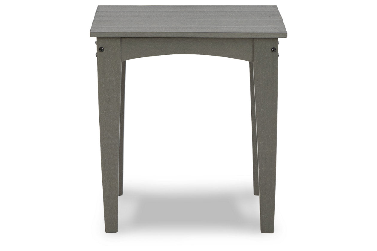Visola Gray Outdoor End Table - P802-702 - Bien Home Furniture & Electronics