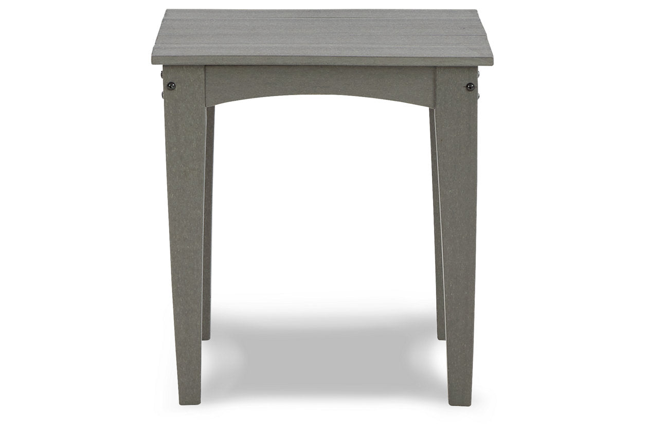 Visola Gray Outdoor End Table - P802-702 - Bien Home Furniture & Electronics