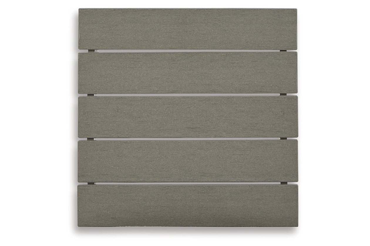 Visola Gray Outdoor End Table - P802-702 - Bien Home Furniture & Electronics