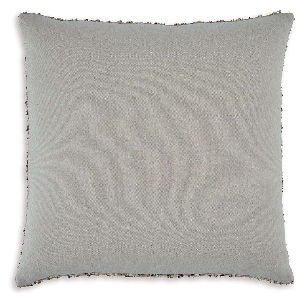 Vorlane Tan/Brown/White Pillow - A1001046P - Bien Home Furniture &amp; Electronics