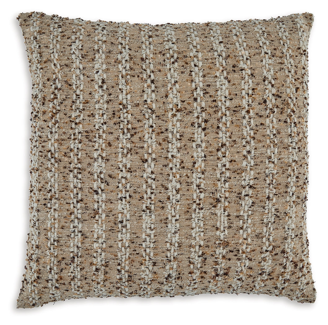 Vorlane Tan/Brown/White Pillow (Set of 4) - A1001046 - Bien Home Furniture & Electronics
