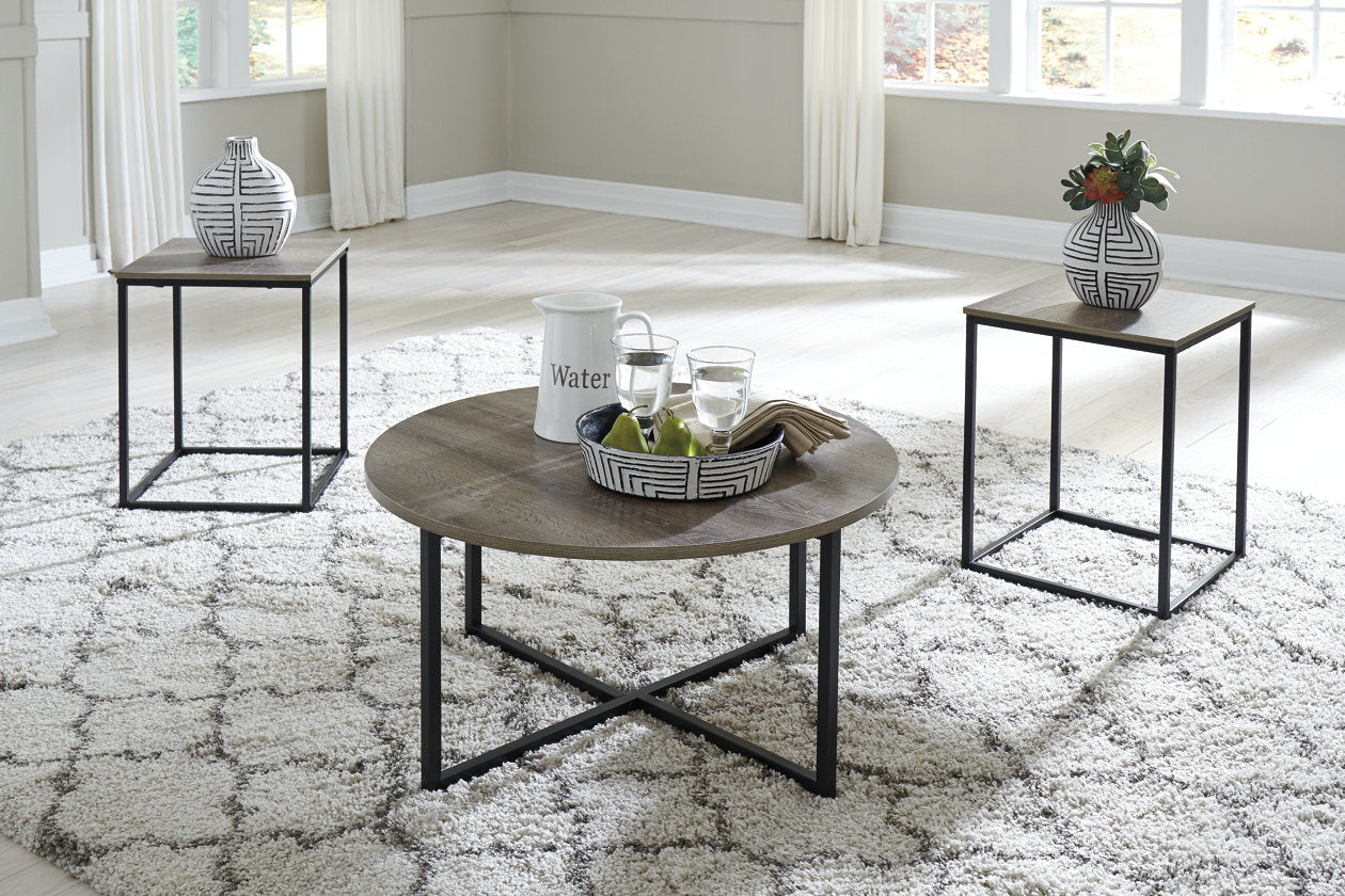 Wadeworth Two-tone Table, Set of 3 - T103-213 - Bien Home Furniture & Electronics