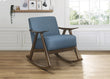Waithe Blue Rocking Chair - 1034BU-1 - Bien Home Furniture & Electronics