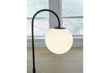 Walkford Black Floor Lamp - L206071 - Bien Home Furniture &amp; Electronics