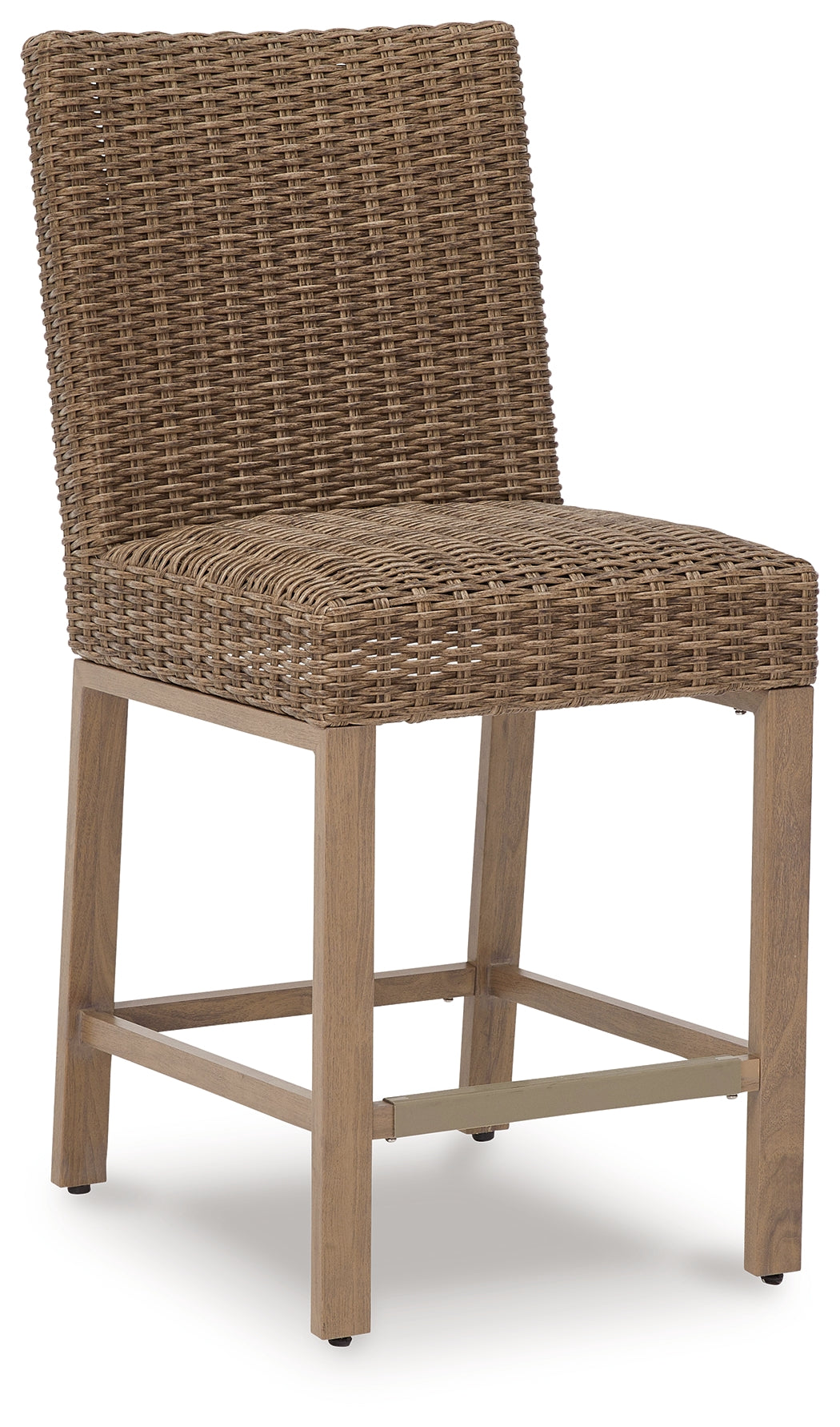 Walton Bridge Driftwood Outdoor Bar Stool (Set of 2) - P749-130 - Bien Home Furniture & Electronics