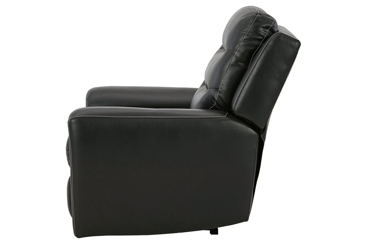 Warlin Black Power Recliner - 6110513 - Bien Home Furniture & Electronics