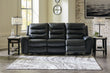 Warlin Black Power Reclining Sofa - 6110515 - Bien Home Furniture & Electronics