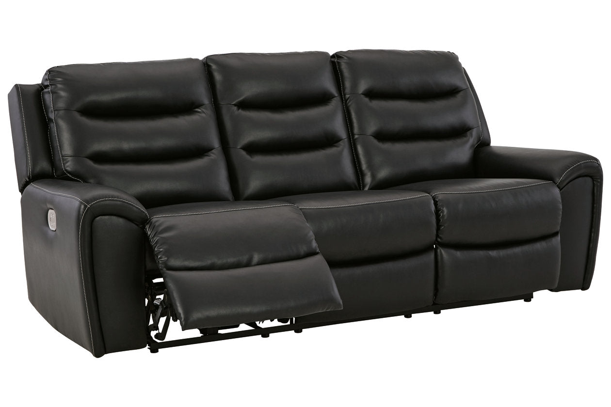 Warlin Black Power Reclining Sofa - 6110515 - Bien Home Furniture & Electronics