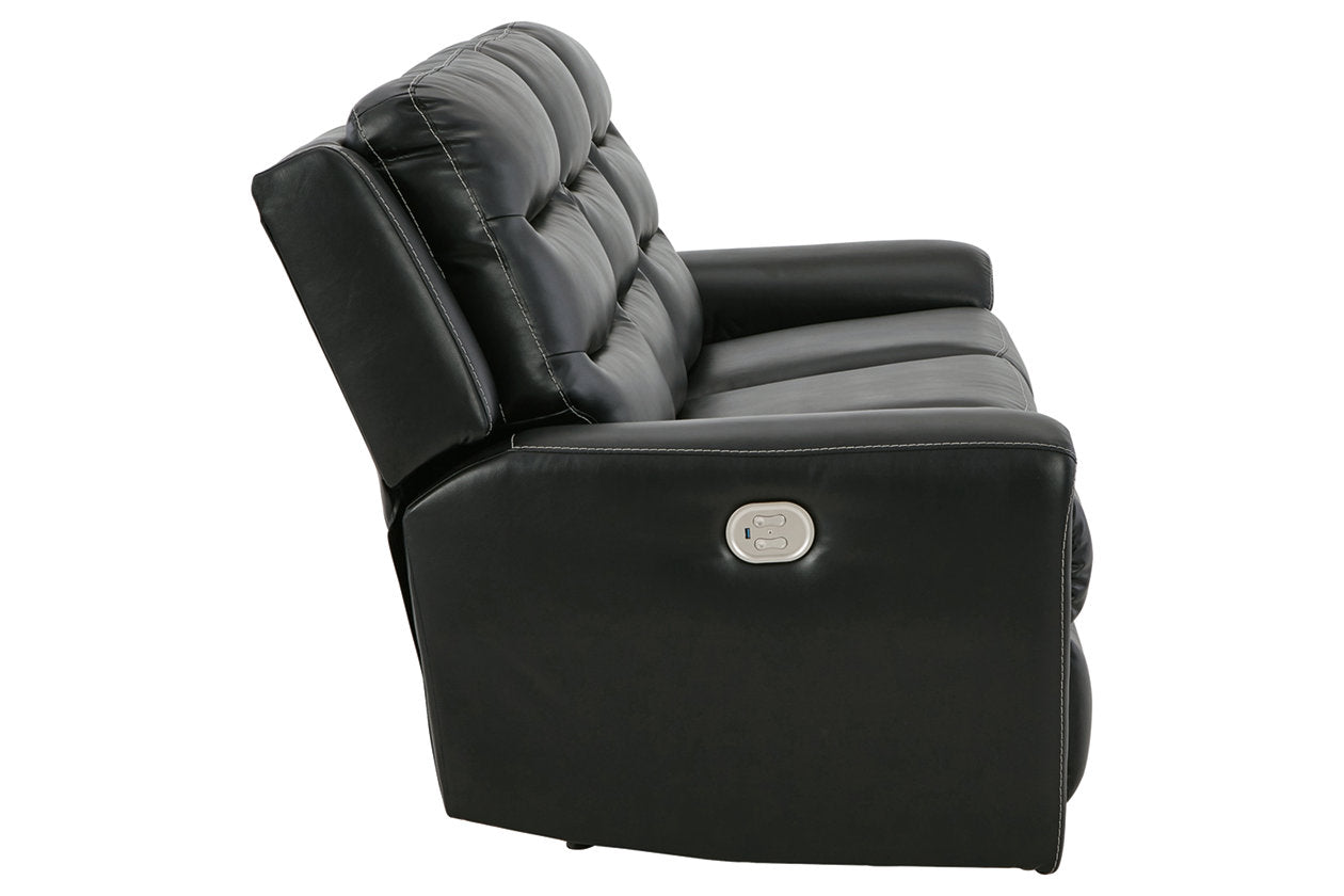 Warlin Black Power Reclining Sofa - 6110515 - Bien Home Furniture & Electronics
