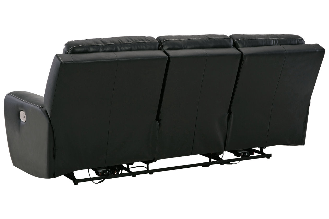 Warlin Black Power Reclining Sofa - 6110515 - Bien Home Furniture & Electronics
