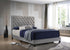 Warner Queen Upholstered Bed Gray - 310042Q - Bien Home Furniture & Electronics