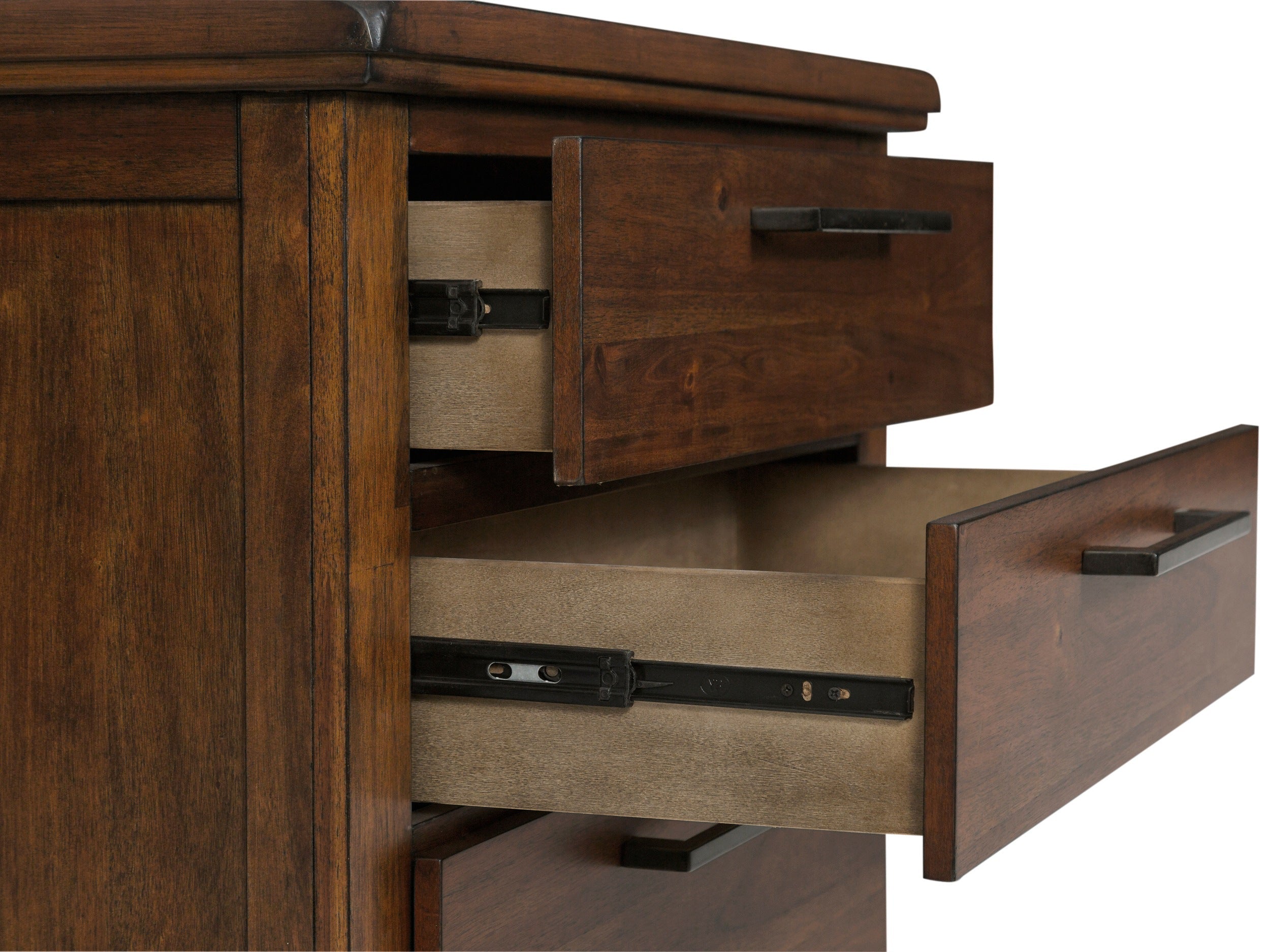 Watson Brown Upholstered Storage Panel Bedroom Set - SET | SH2213BRNK-1 | SH2213BRNK-2 | SH2213BRN-3 | SH2213BRN-4 | SH2213BRN-9 - Bien Home Furniture & Electronics
