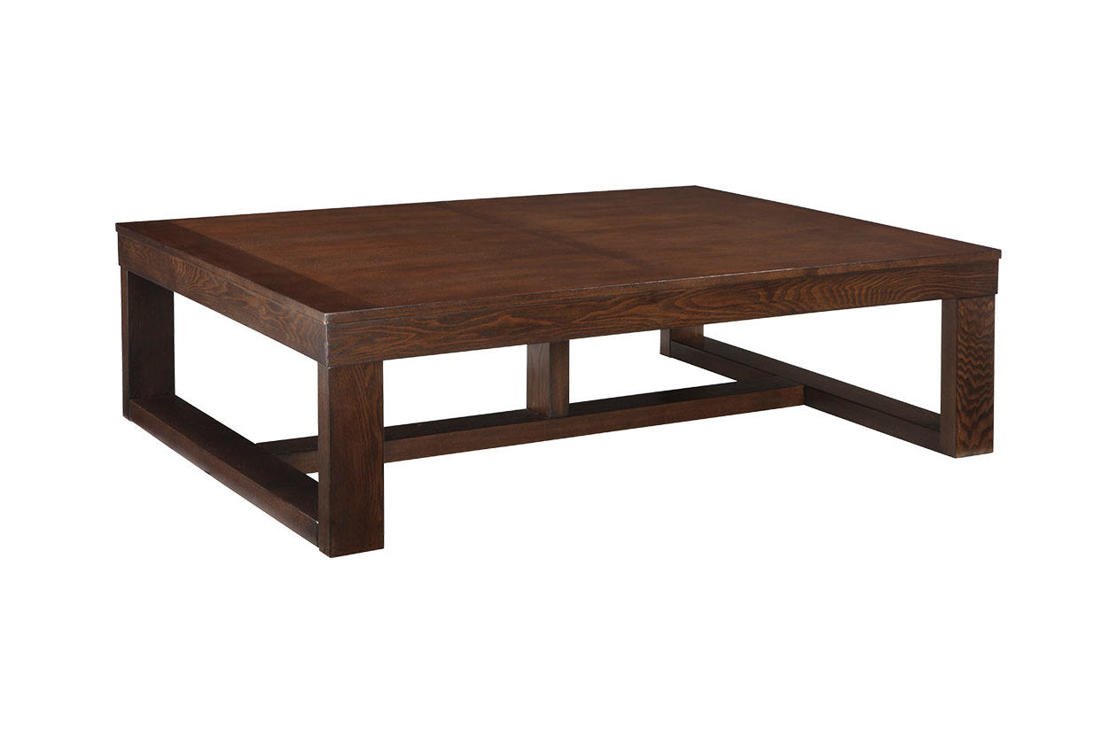 Watson Dark Brown Coffee Table - T481-1 - Bien Home Furniture & Electronics