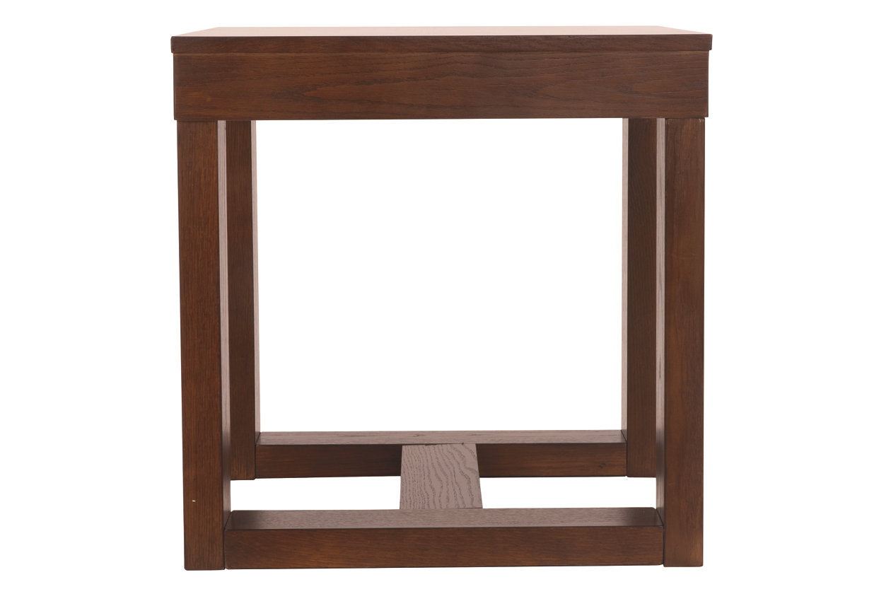 Watson Dark Brown End Table - T481-2 - Bien Home Furniture & Electronics