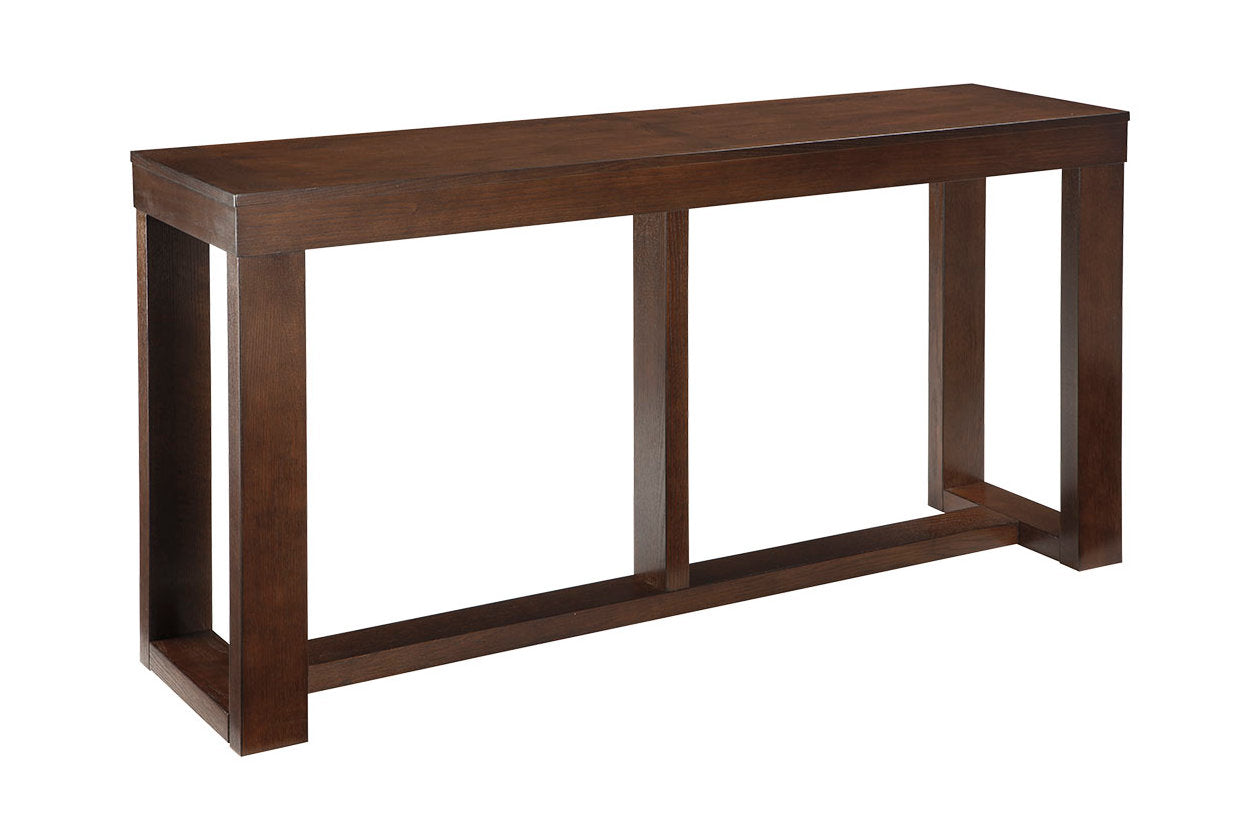 Watson Dark Brown Sofa/Console Table - T481-4 - Bien Home Furniture & Electronics