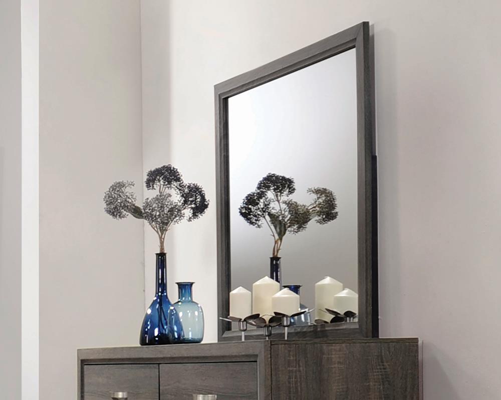 Watson Gray Oak Mirror - 212424 - Bien Home Furniture & Electronics