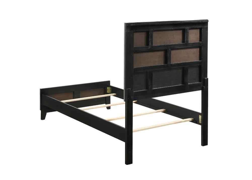 Watson Twin Panel Bed Gray Oak - 212421T - Bien Home Furniture & Electronics