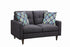 Watsonville Tufted Back Loveseat Gray - 552002 - Bien Home Furniture & Electronics