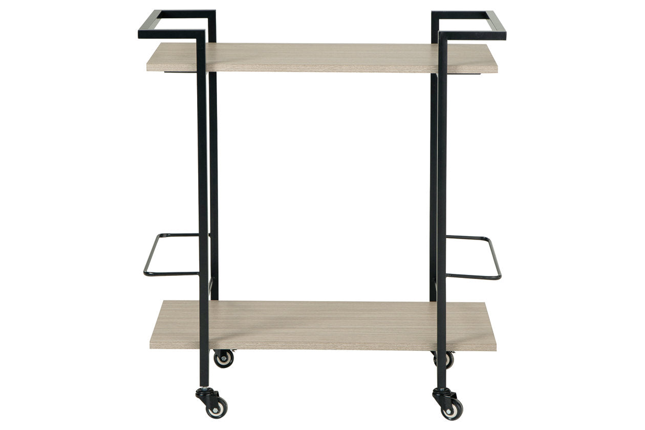 Waylowe Brown/Black Bar Cart - A4000389 - Bien Home Furniture & Electronics