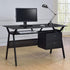 Weaving Black 2-Drawer Computer Desk - 800436 - Bien Home Furniture & Electronics