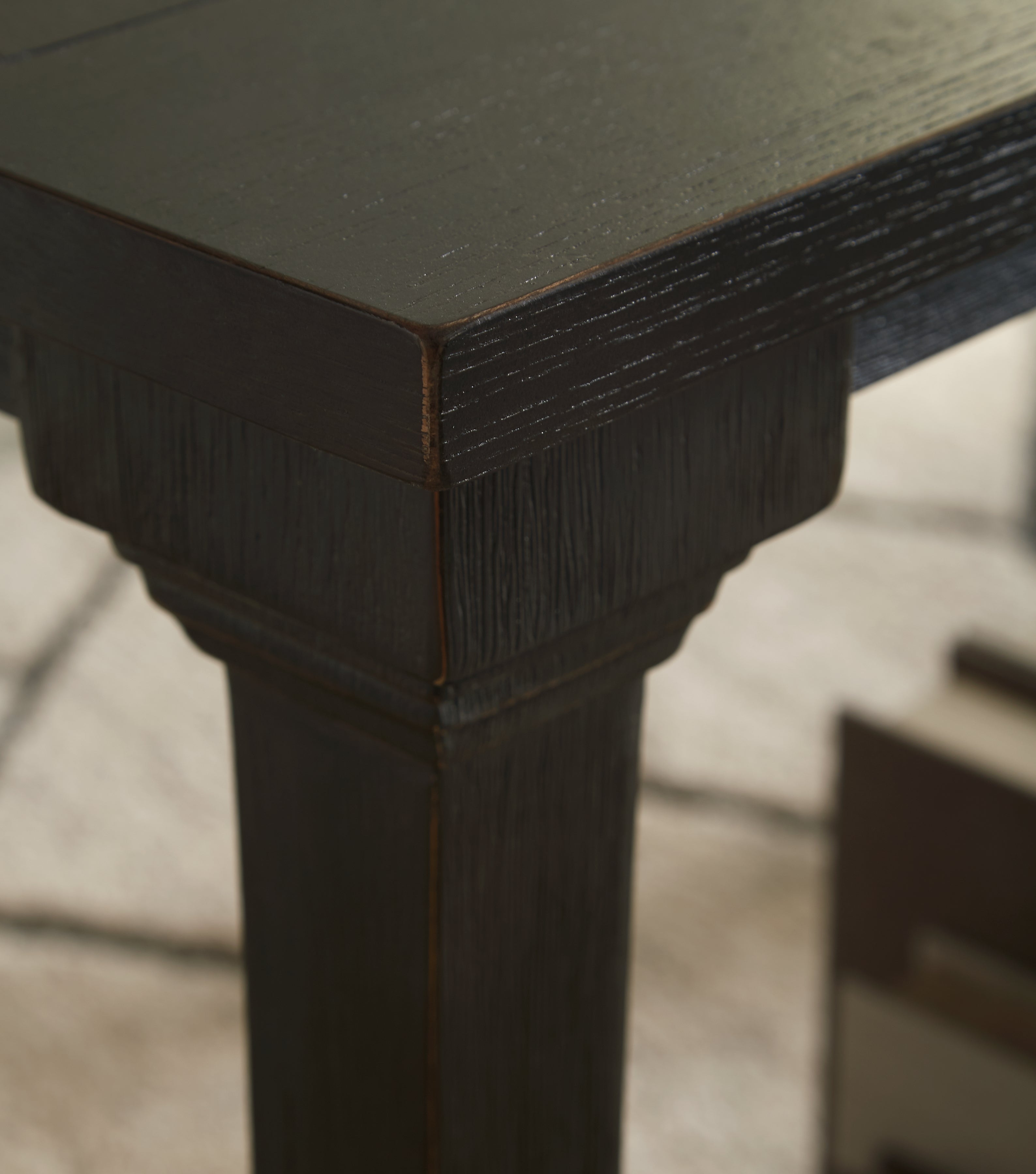 Wellturn Black Sofa Table - T749-4 - Bien Home Furniture &amp; Electronics