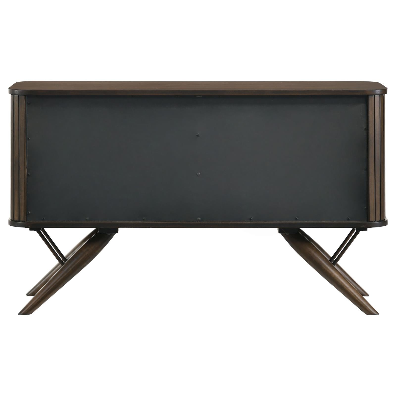 Wes 2-Door Rectangular Server Dark Walnut - 115275 - Bien Home Furniture & Electronics