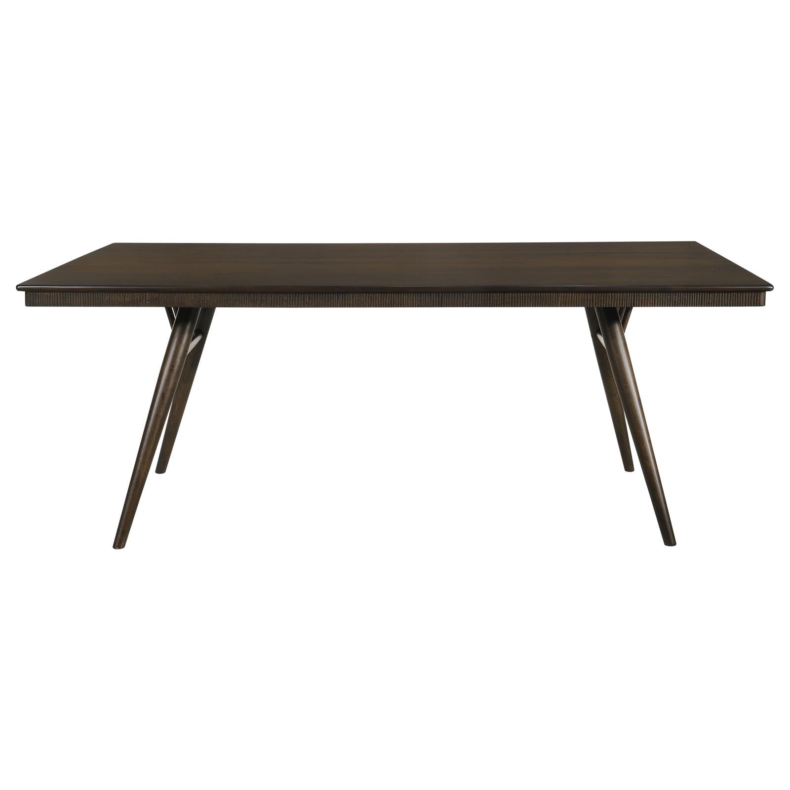 Wes 5-Piece Rectangular Dining Set Gray/Dark Walnut - 115271-S5 - Bien Home Furniture & Electronics