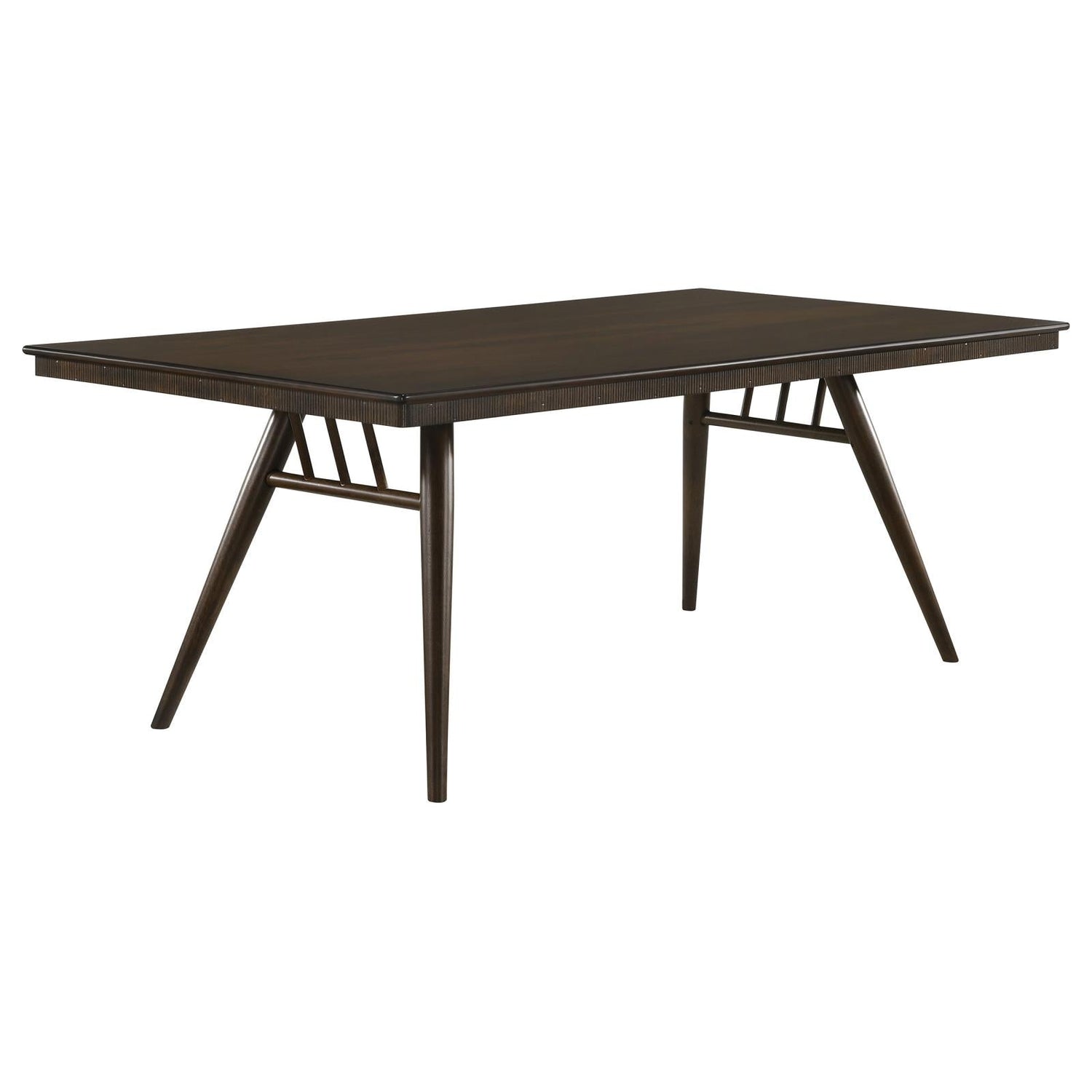 Wes Dark Walnut Rectangular Dining Table - 115271 - Bien Home Furniture & Electronics