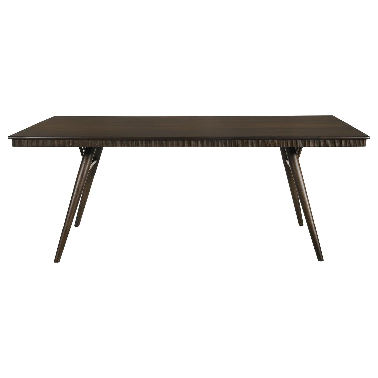 Wes Dark Walnut Rectangular Dining Table - 115271 - Bien Home Furniture & Electronics