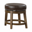 Westby Brown/Brown Round Swivel Stool, Brown, Set of 2 - 5681BRW-18 - Bien Home Furniture & Electronics