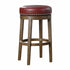 Westby Red/Brown Round Swivel Pub Height Stool, Red, Set of 2 - 5681RED-29 - Bien Home Furniture & Electronics