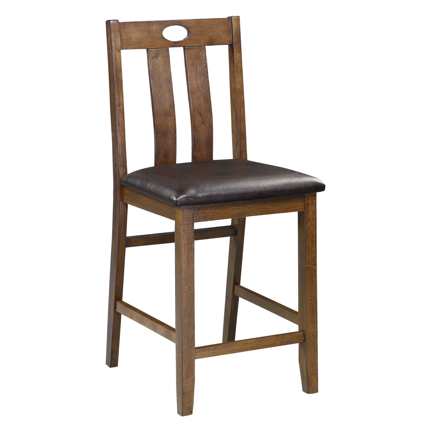 Weston Medium Brown 5-Piece Counter Height Set - 5746-36 - Bien Home Furniture & Electronics