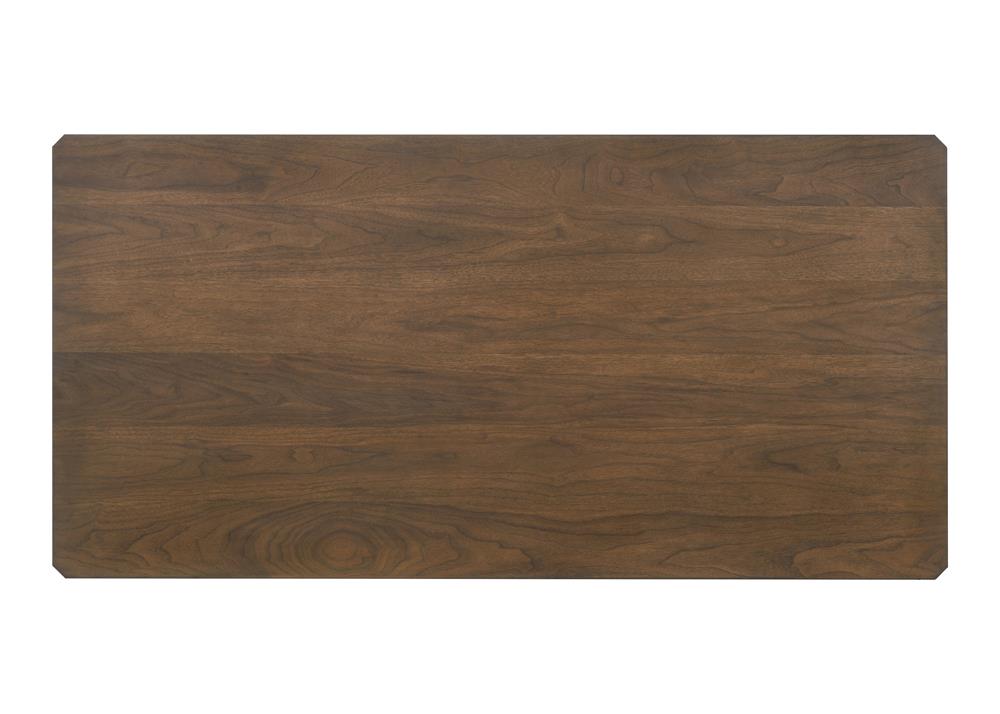 Wethersfield Medium Walnut Dining Table with Clipped Corner - 109841 - Bien Home Furniture &amp; Electronics