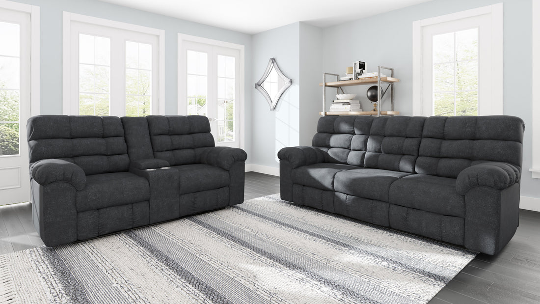 Wilhurst Marine Reclining Living Room Set - SET | 5540389 | 5540394 - Bien Home Furniture &amp; Electronics