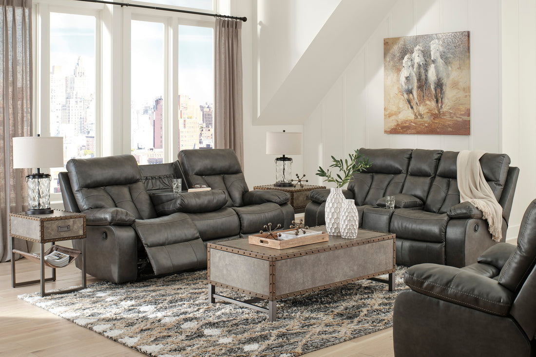 Willamen Quarry Reclining Living Room Set - SET | 1480189 | 1480194 - Bien Home Furniture &amp; Electronics
