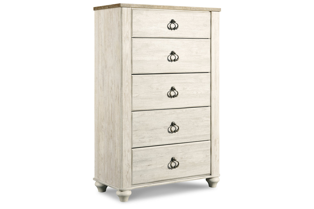 Willowton Two-tone Chest of Drawers - B267-46 - Bien Home Furniture & Electronics