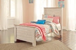 Willowton Whitewash Twin Panel Rails - B267-83 - Bien Home Furniture & Electronics