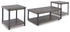 WILMADEN Gray/Black Table, Set of 3 - T393-13 - Bien Home Furniture & Electronics