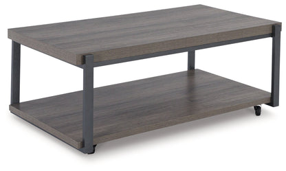 WILMADEN Gray/Black Table, Set of 3 - T393-13 - Bien Home Furniture &amp; Electronics
