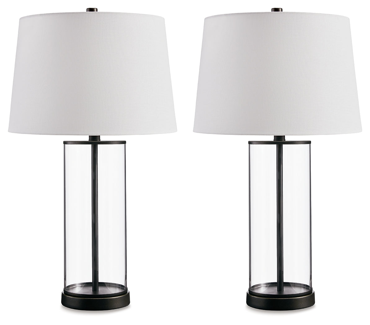 Wilmburgh Clear/Bronze Finish Table Lamp (Set of 2) - L431614 - Bien Home Furniture &amp; Electronics
