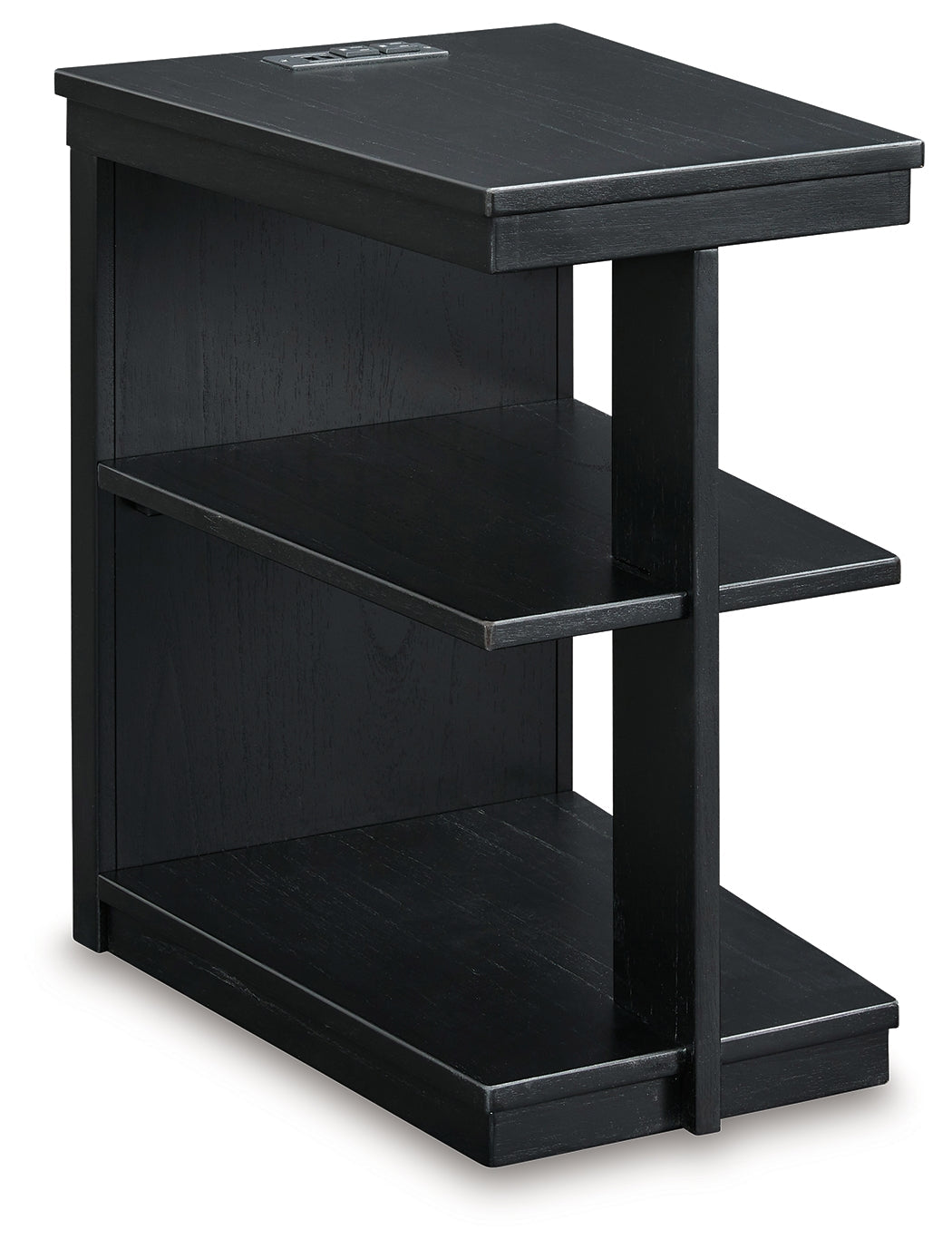 Winbardi Black Chairside End Table - T786-7 - Bien Home Furniture & Electronics