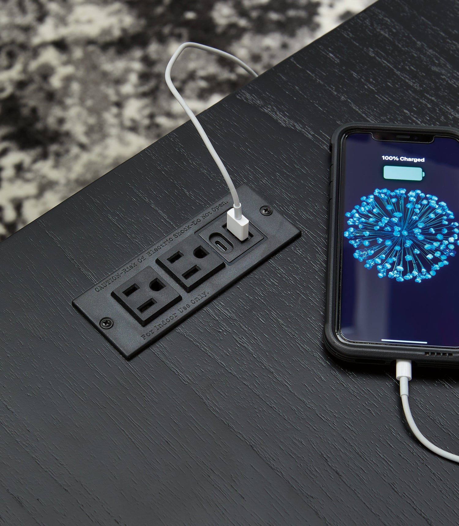 Winbardi Black End Table - T786-3 - Bien Home Furniture & Electronics