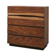 Winslow Smokey Walnut/Coffee Bean 4-Drawer Chest - 223255 - Bien Home Furniture & Electronics