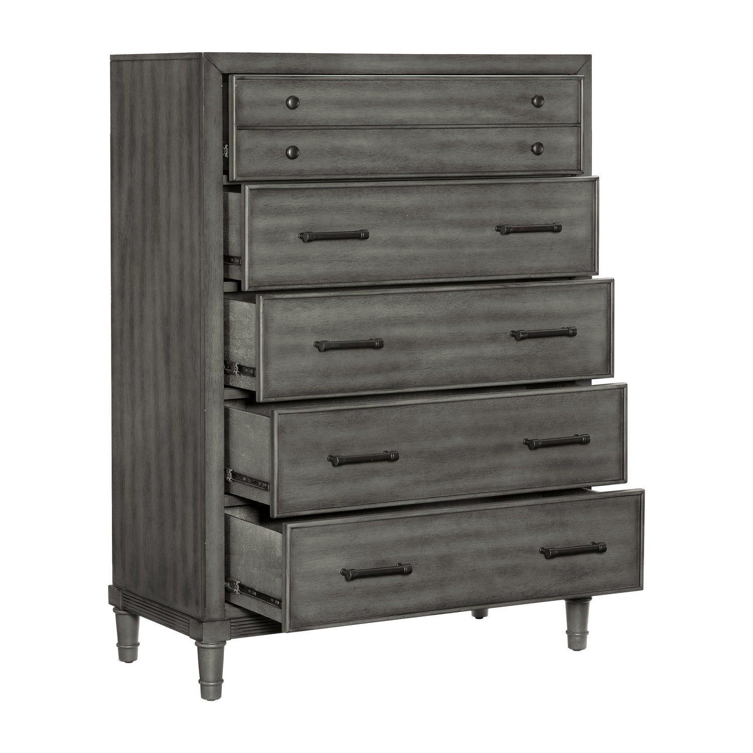 Wittenberry Gray Chest - 1573-9 - Bien Home Furniture & Electronics