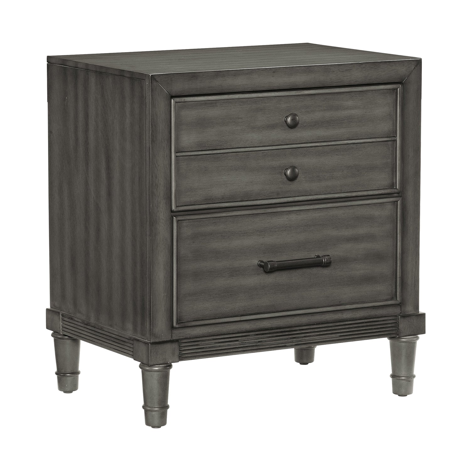Wittenberry Gray Nightstand - 1573-4 - Bien Home Furniture & Electronics